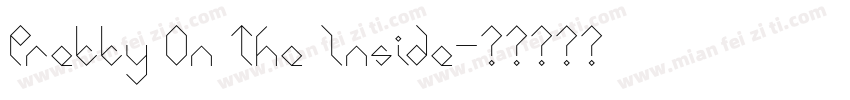 Pretty On The Inside字体转换